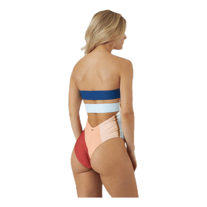 Sunsetters Block Swimsuit Pink