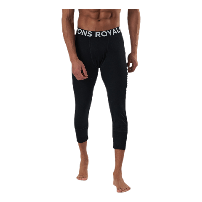 Mons Royale Shaun off 3 4 Legging Black Sportamore