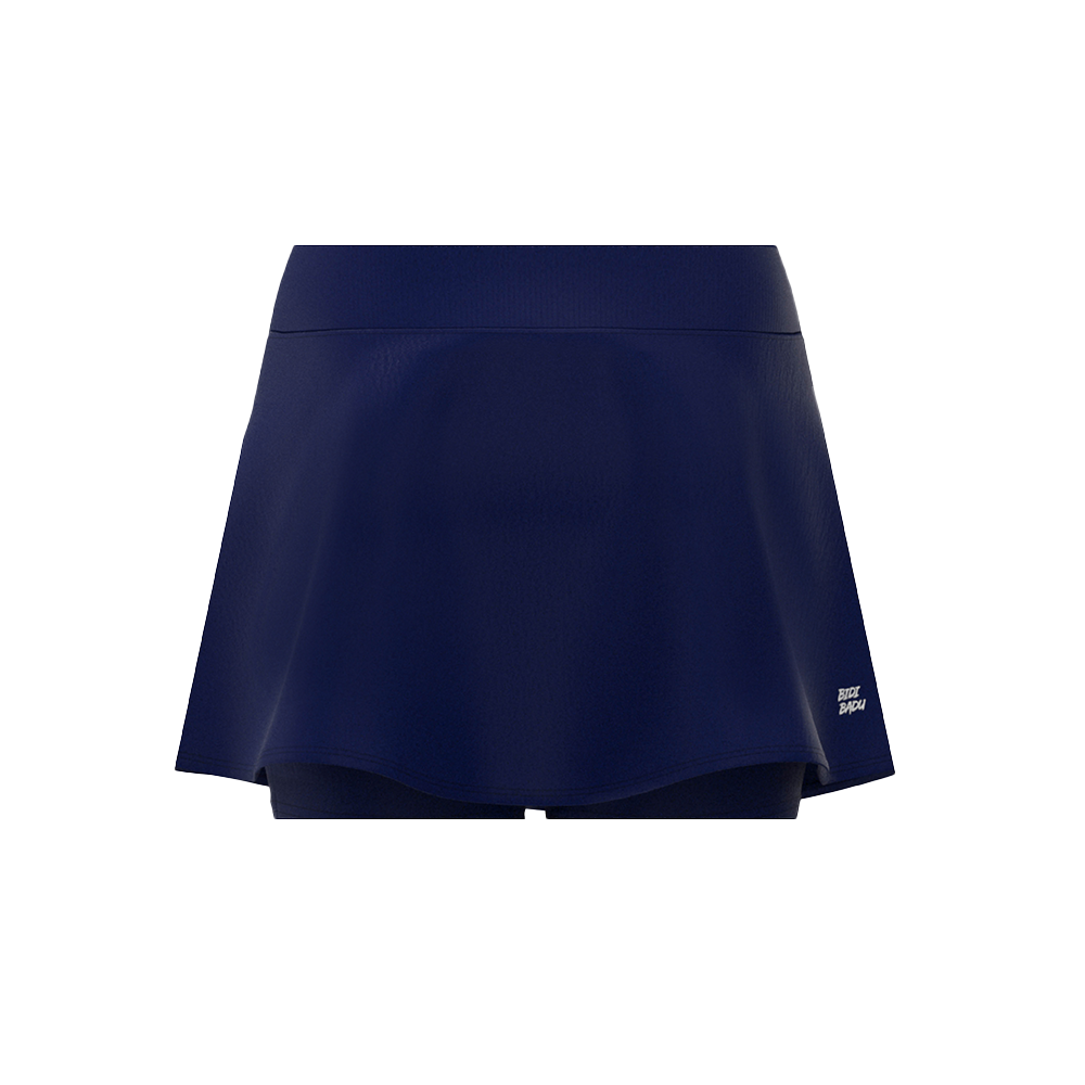 Crew Wavy Skort Dark Blue