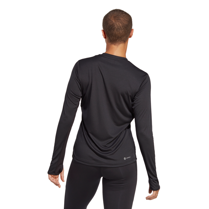 Run It Long-Sleeve Top Black