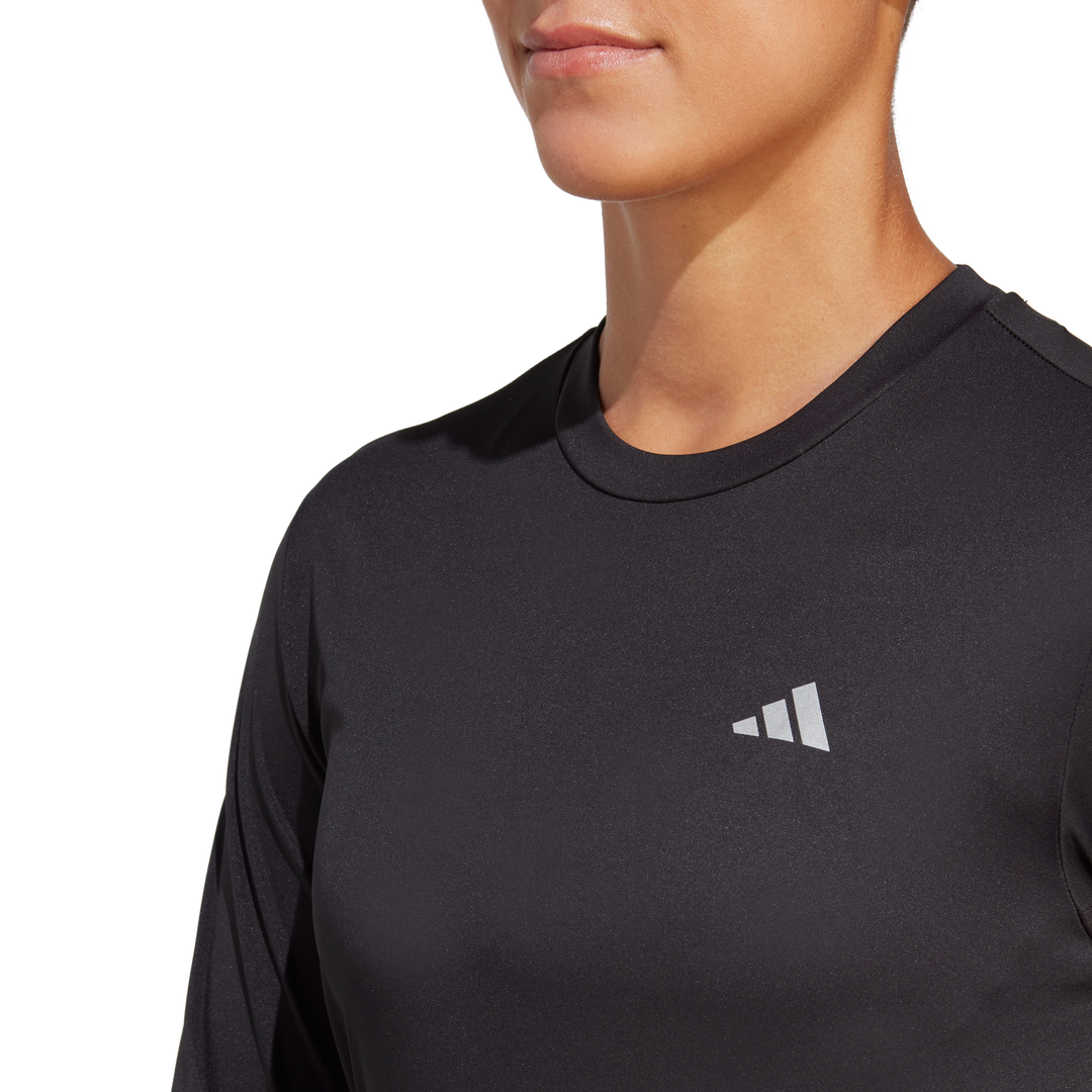 Run It Long-Sleeve Top Black