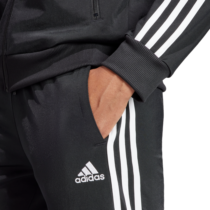 Essentials 3-Stripes Tracksuit Black