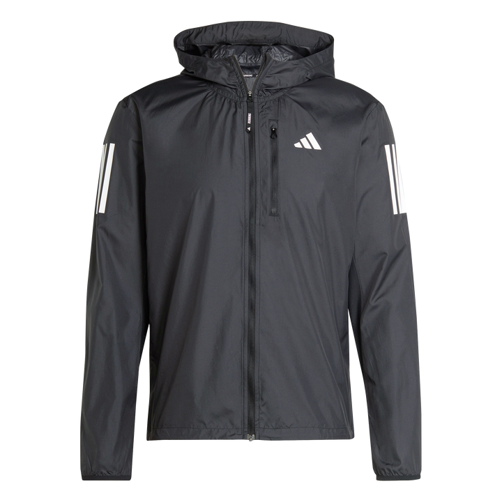 Own the Run Jacket Black