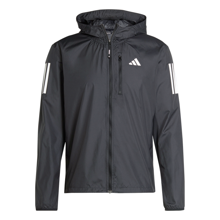 Own the Run Jacket Black