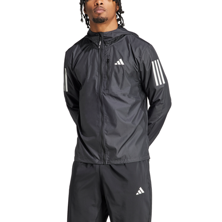 Own the Run Jacket Black