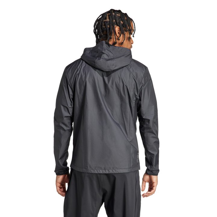 Own the Run Jacket Black