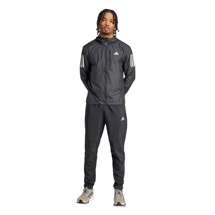 Own the Run Jacket Black