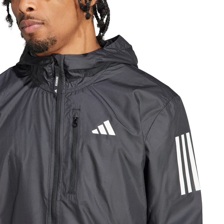 Own the Run Jacket Black