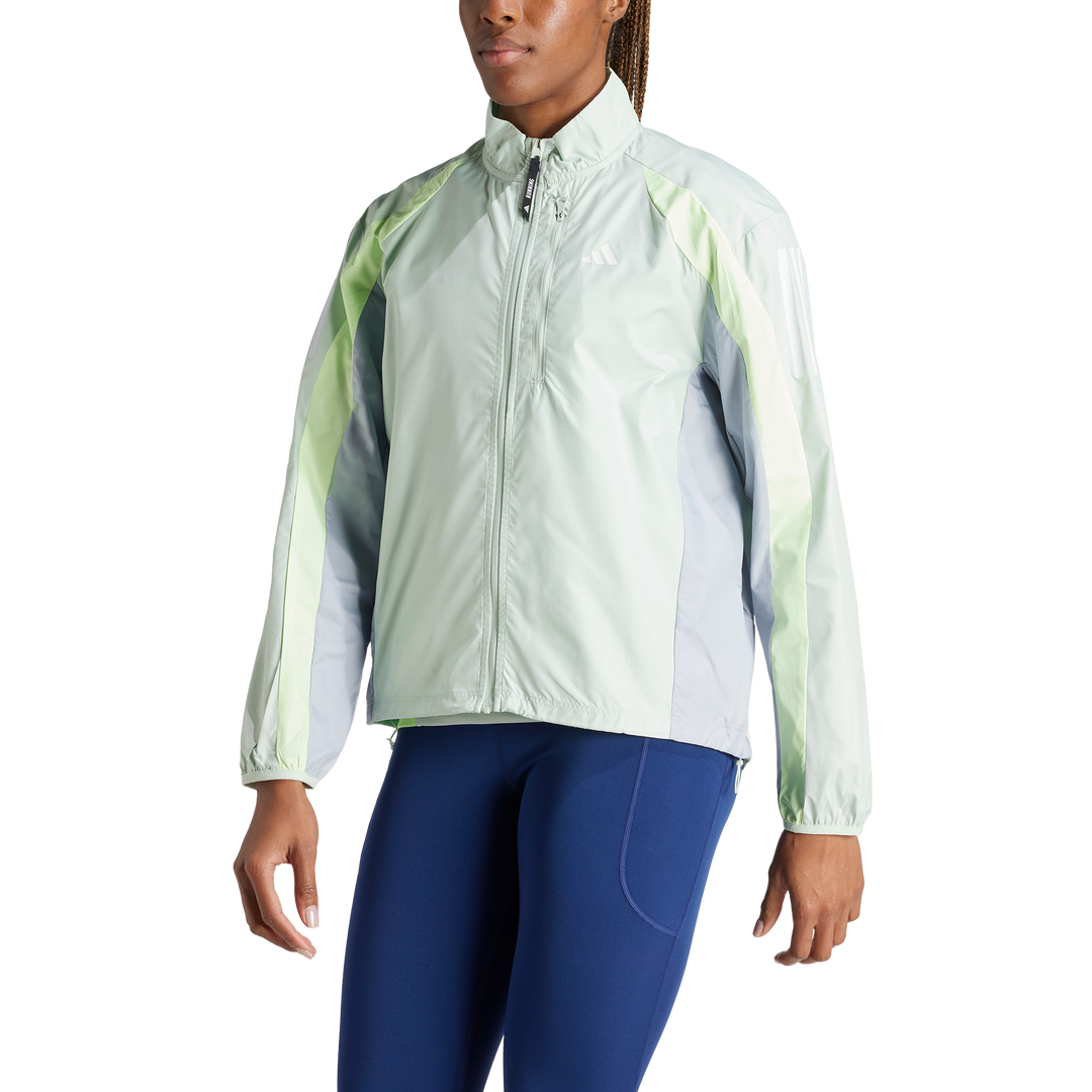 Own the Run Colorblock Jacket Green