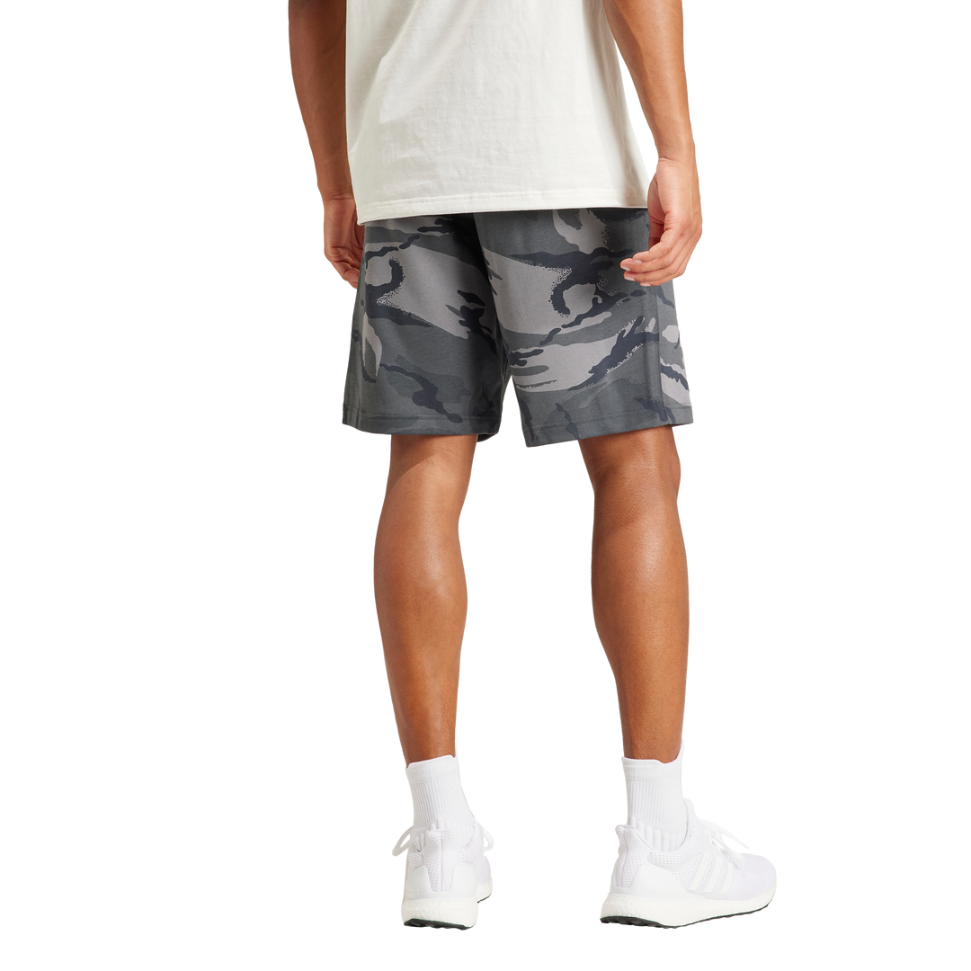 Seasonal Essentials Camouflage Shorts Dark Grey
