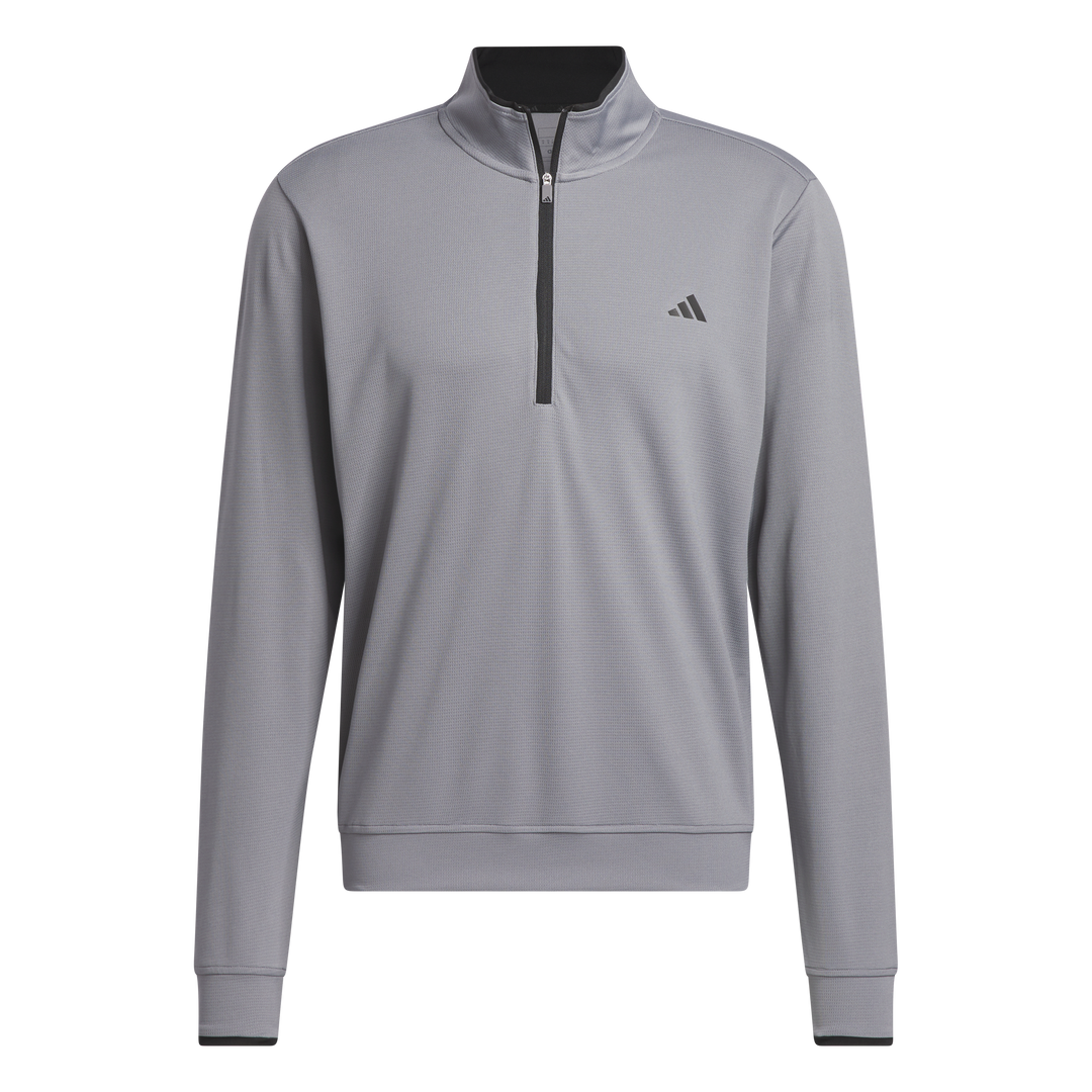 Lightweight Half-Zip Top Grey Three