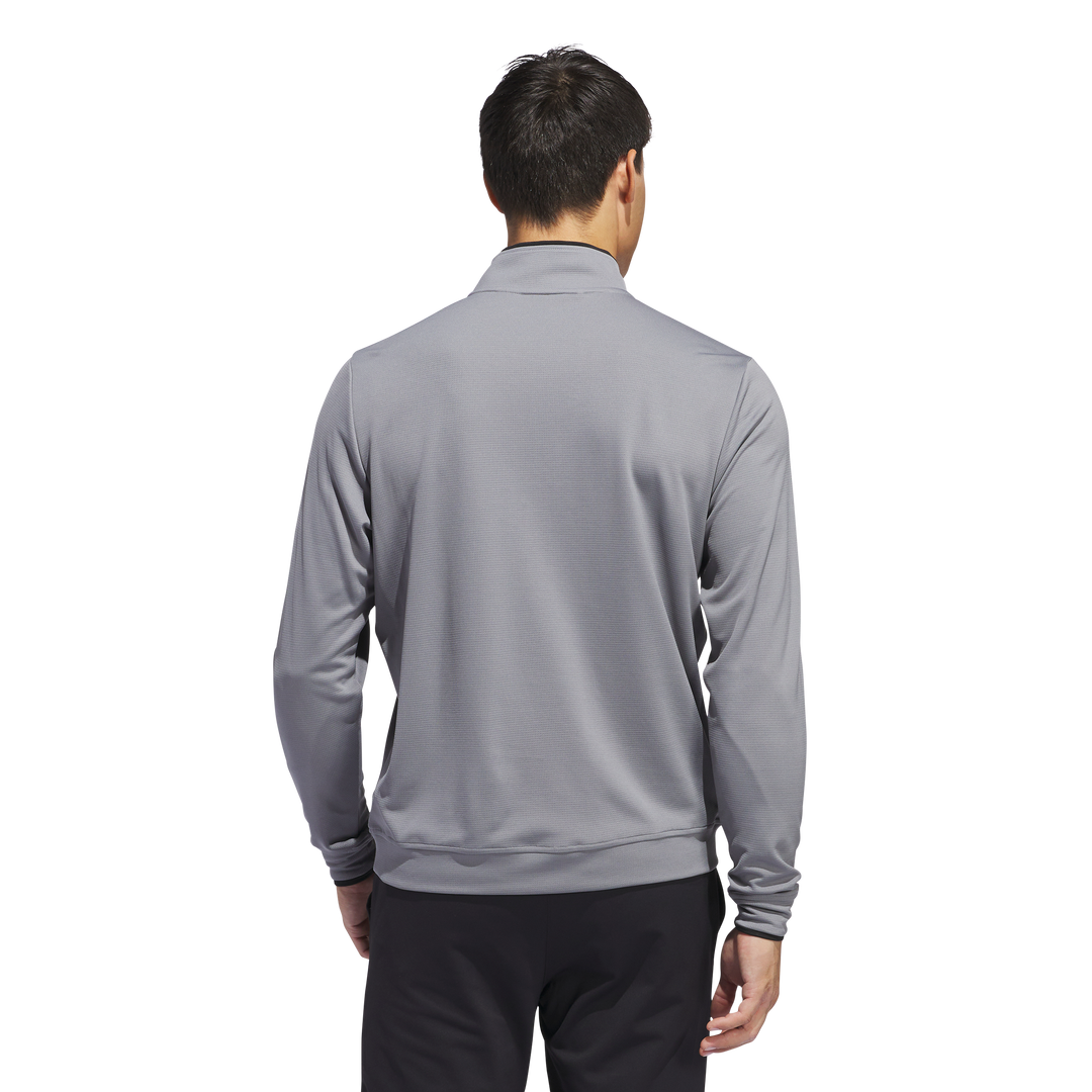 Lightweight Half-Zip Top Grey Three