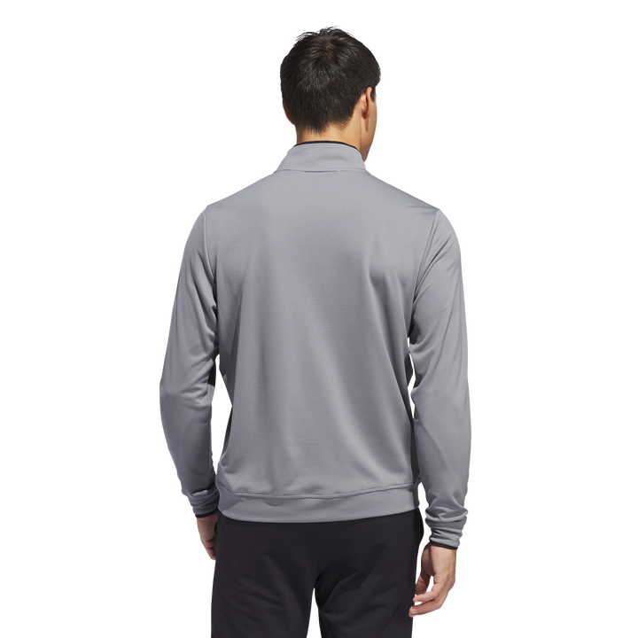 Lightweight Half-Zip Top Grey Three