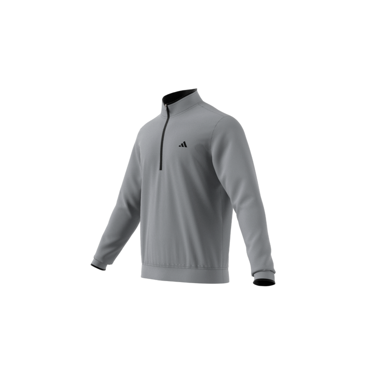 Lightweight Half-Zip Top Grey Three