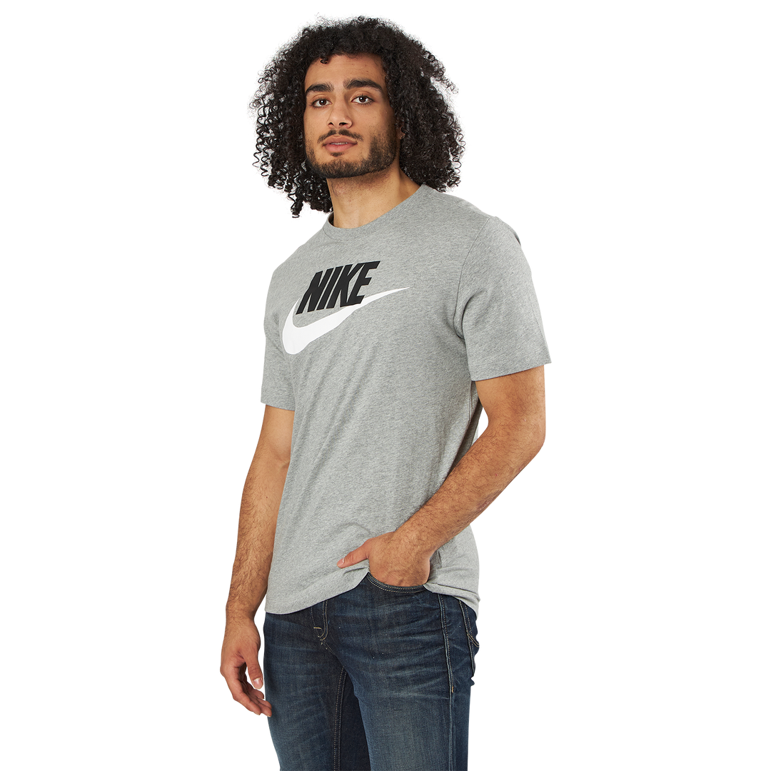 Sportswear Men's T-Shirt DK GREY HEATHER/BLACK/WHITE
