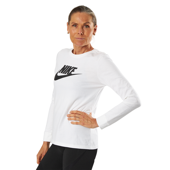 Nsw Ls T-Shirt White/Black
