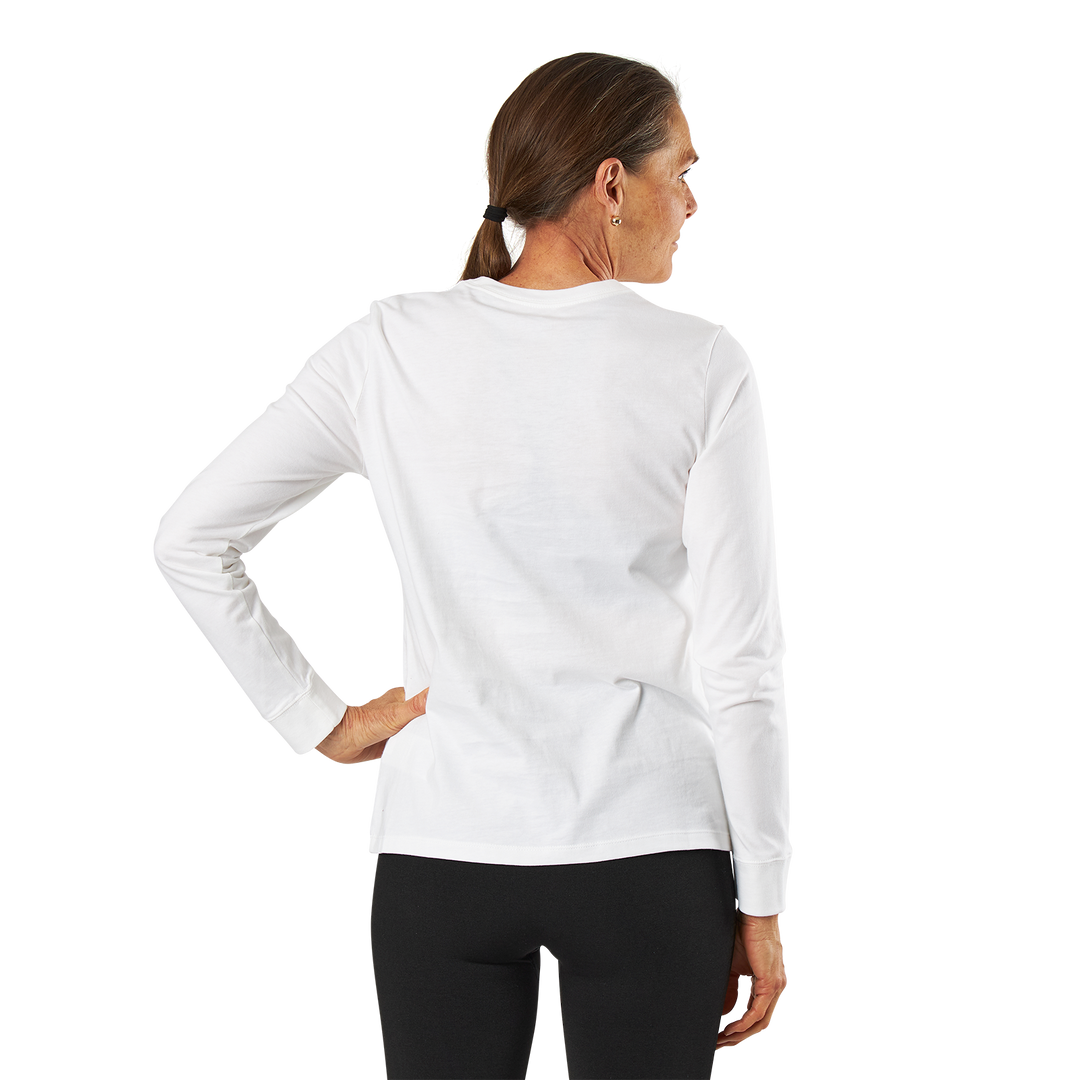Nsw Ls T-Shirt White/Black