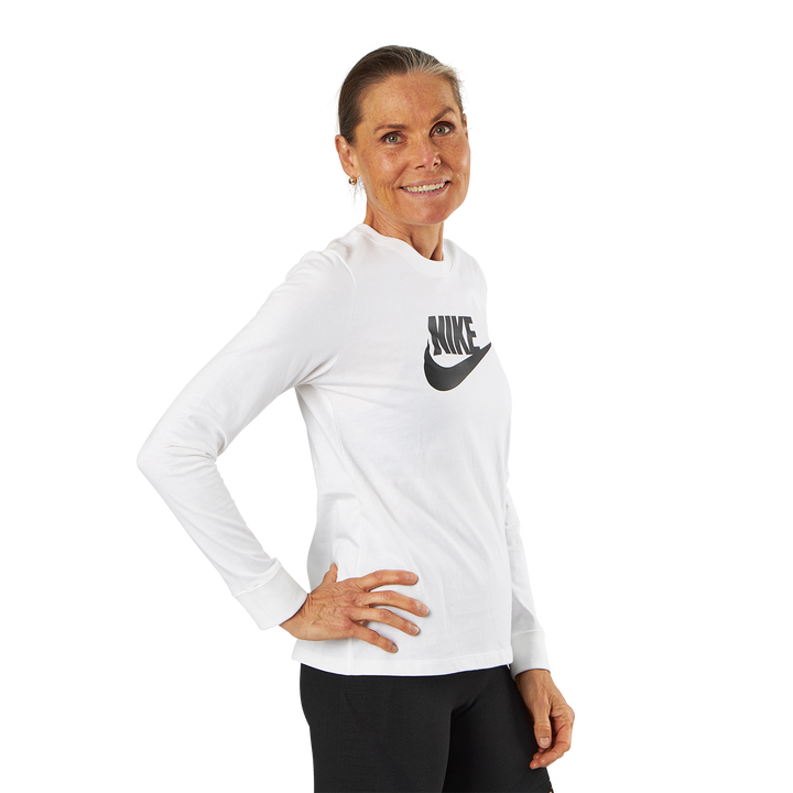 Nsw Ls T-Shirt White/Black
