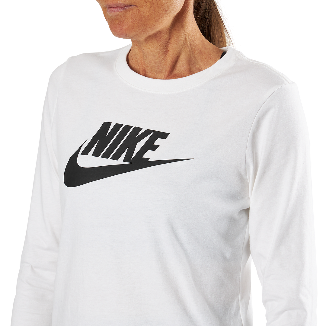 Nsw Ls T-Shirt White/Black