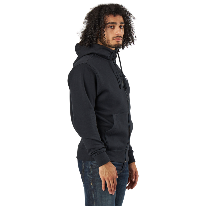 Sportswear Club Fleece Men's Full-Zip Hoodie BLACK/BLACK/WHITE