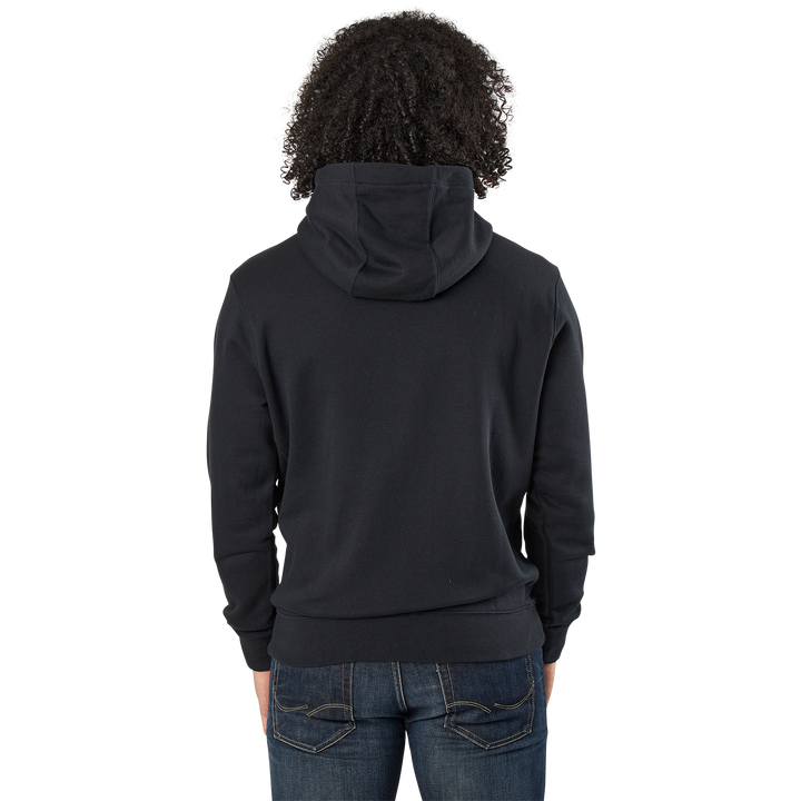 Sportswear Club Fleece Men's Full-Zip Hoodie BLACK/BLACK/WHITE