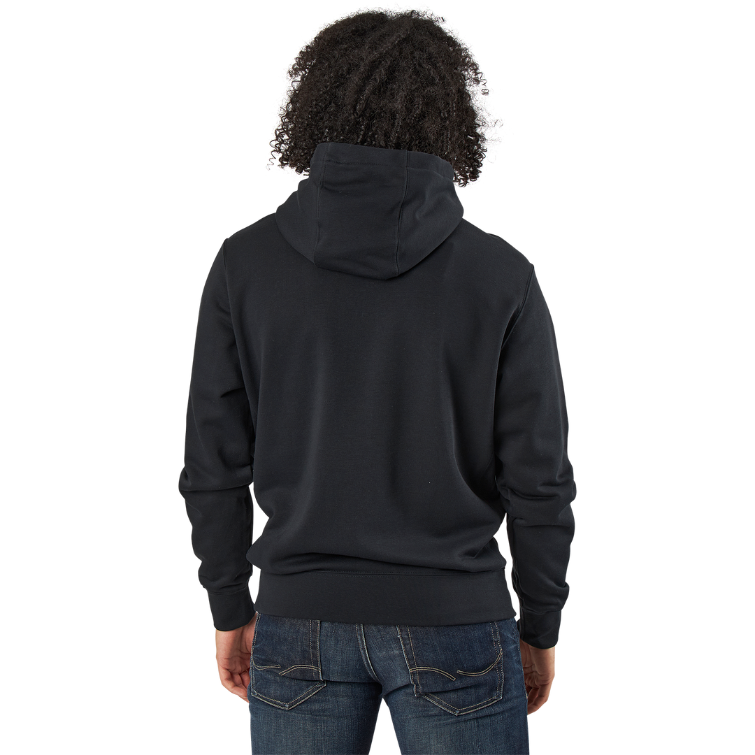 Sportswear Club Men's Full-Zip Hoodie BLACK/BLACK/WHITE