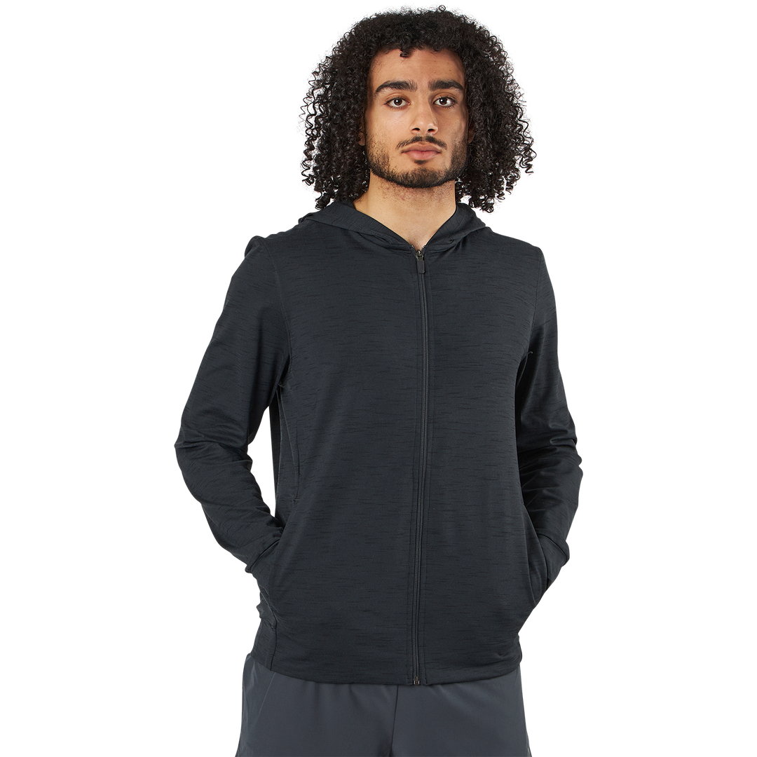 Yoga Dri-FIT Men's Full-Zip Jacket OFF NOIR/BLACK/GRAY