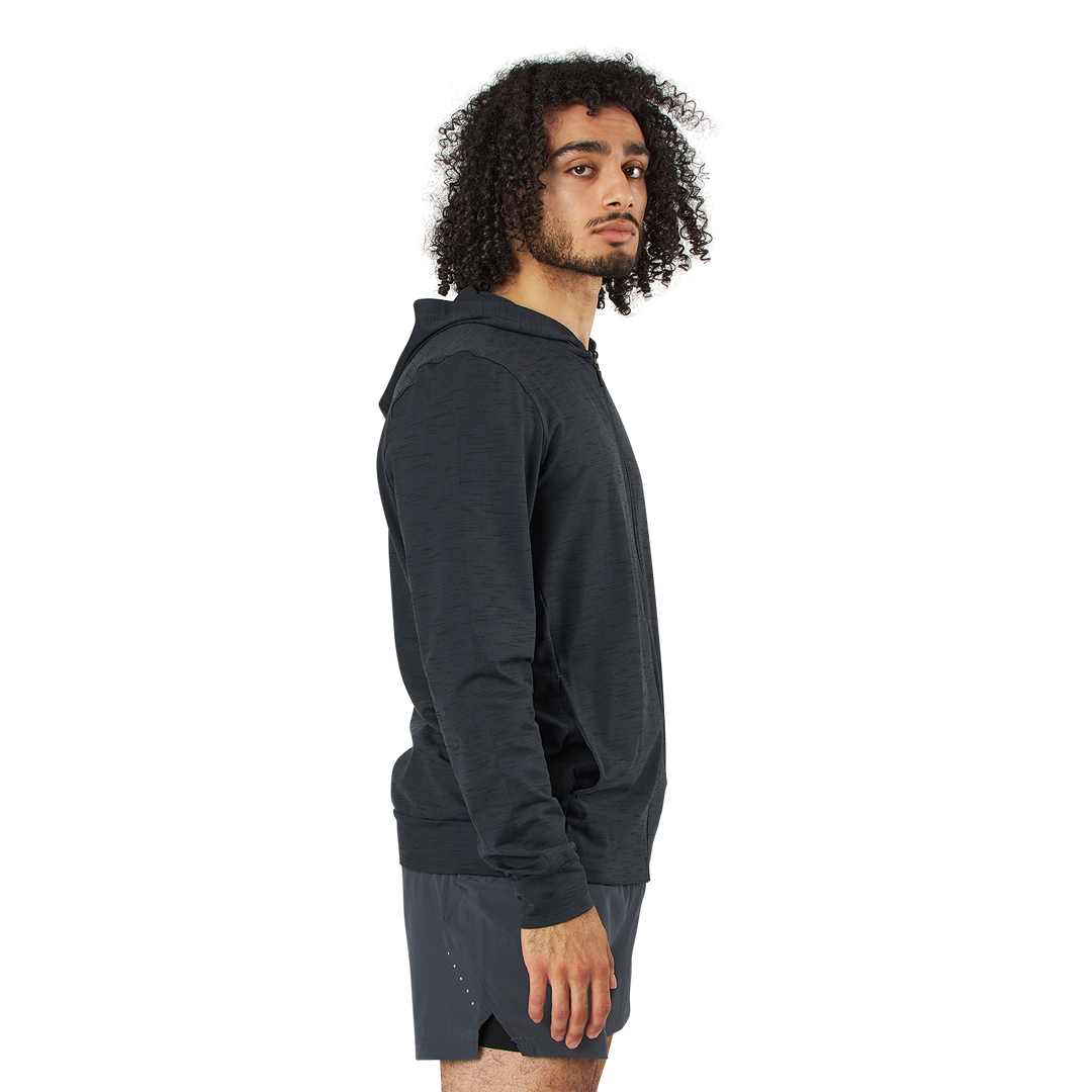 Yoga Dri-FIT Men's Full-Zip Jacket OFF NOIR/BLACK/GRAY