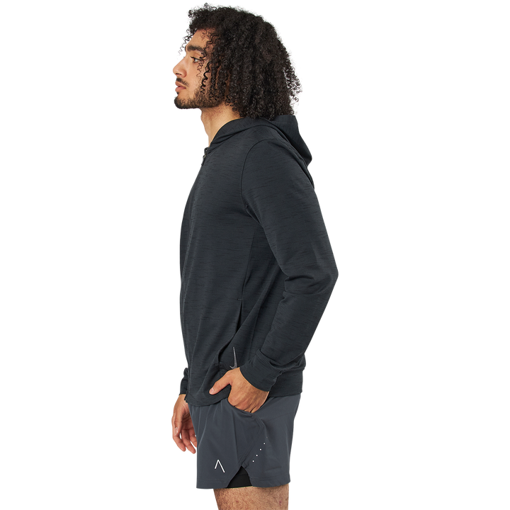 Yoga Dri-FIT Men's Full-Zip Jacket OFF NOIR/BLACK/GRAY
