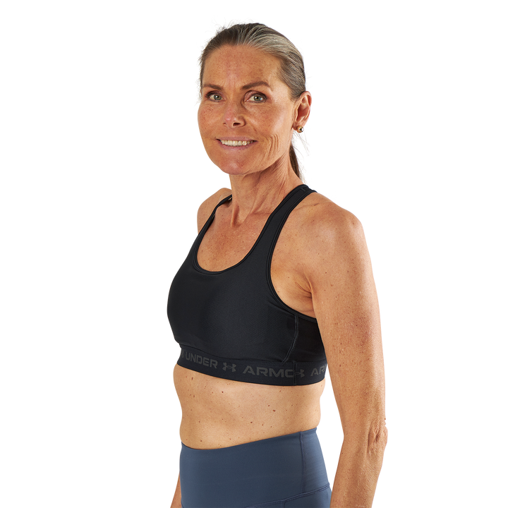 Crossback Mid Bra Black