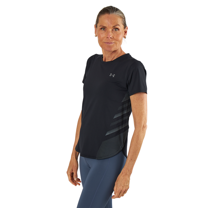 Ua Iso-chill Laser Tee Ii Black