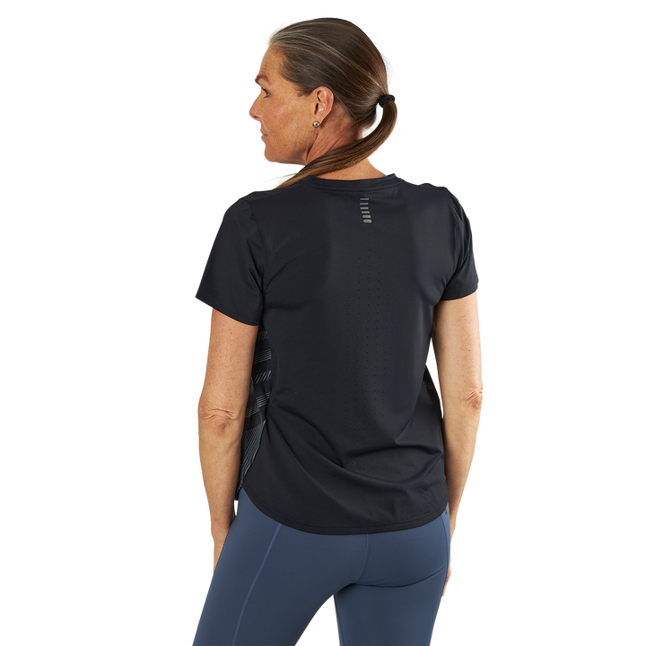 Ua Iso-chill Laser Tee Ii Black