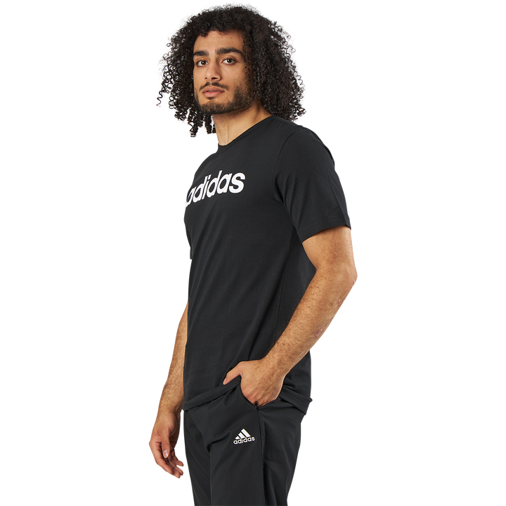 Essentials Linear T-Shirt Black / White