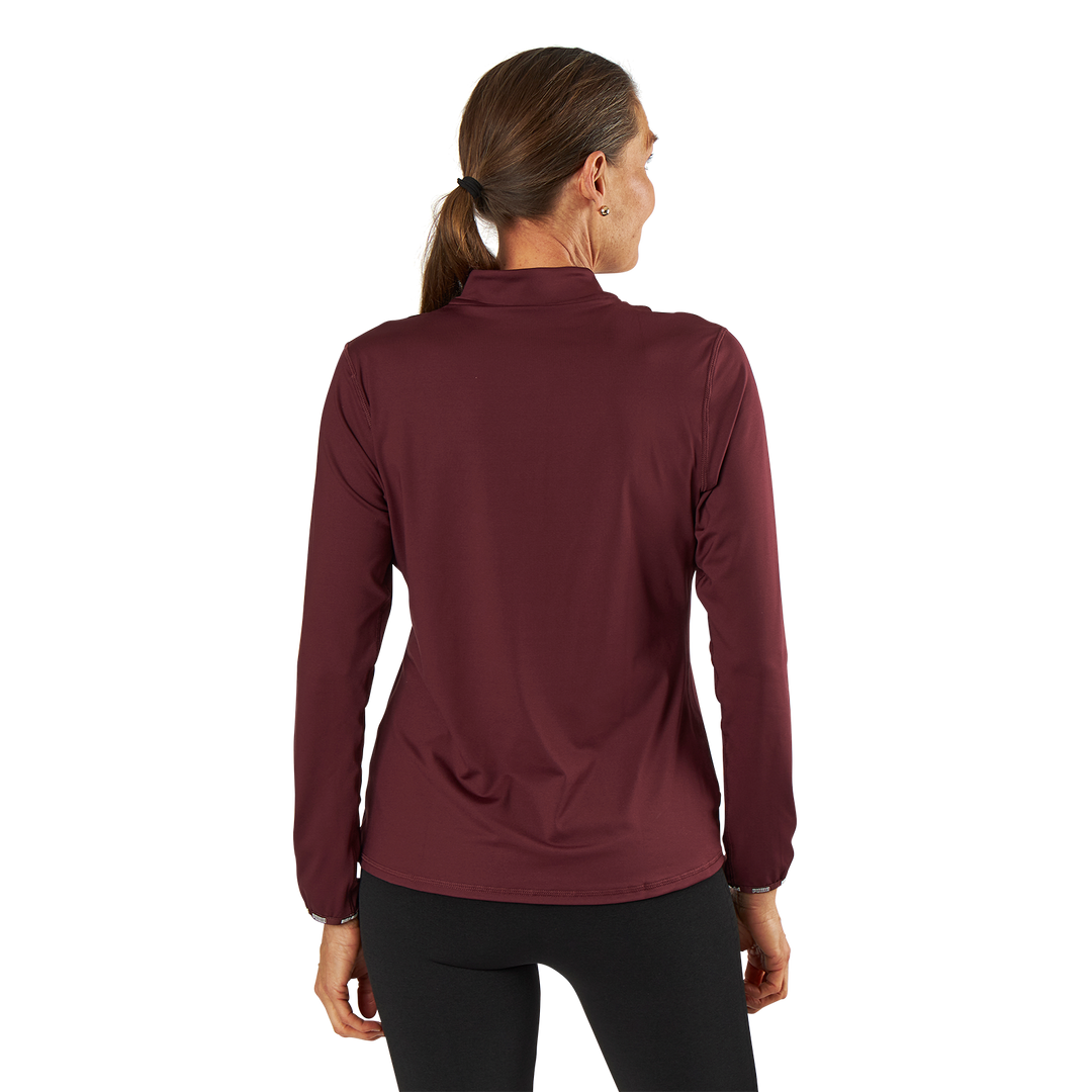Puma Strong 1/4 Zip Aubergine