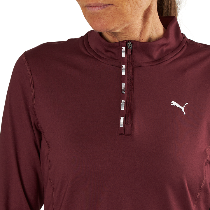 Puma Strong 1/4 Zip Aubergine