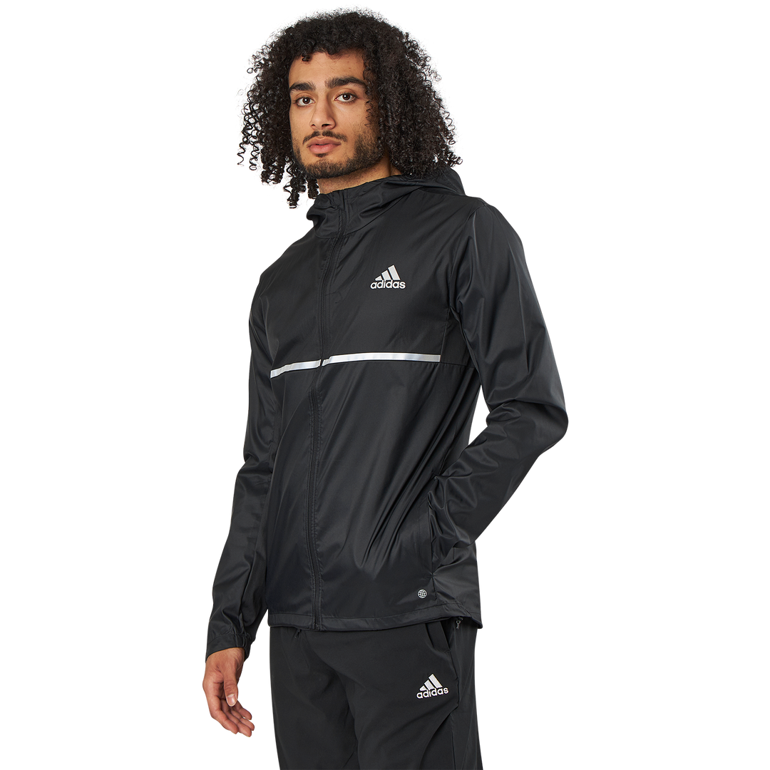 Own The Run Jkt Black/reflective Silver