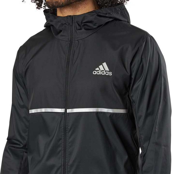 Own The Run Jkt Black/reflective Silver