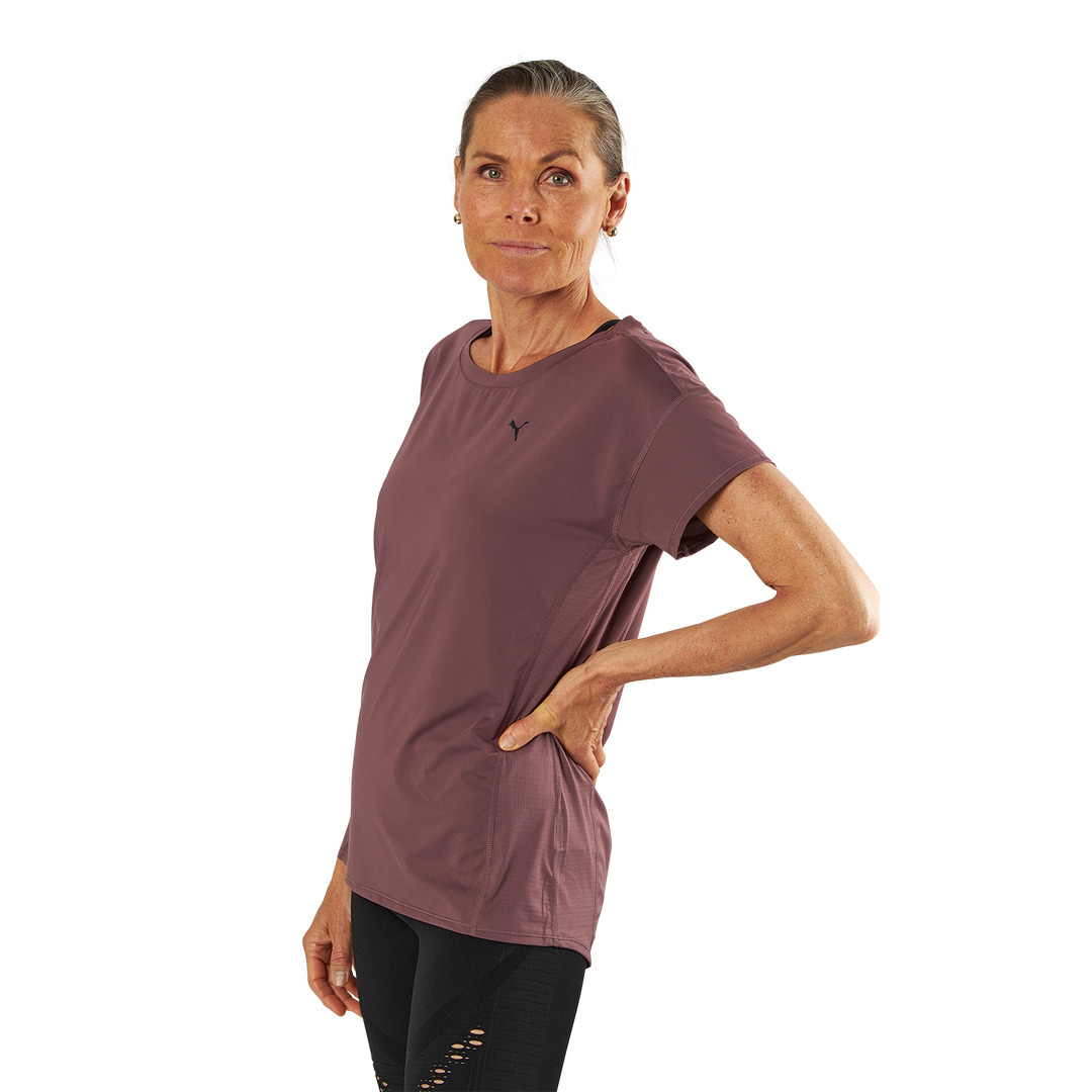 Train Favorite Tee Dusty Plum