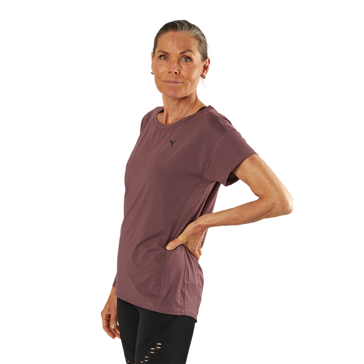 Train Favorite Tee Dusty Plum