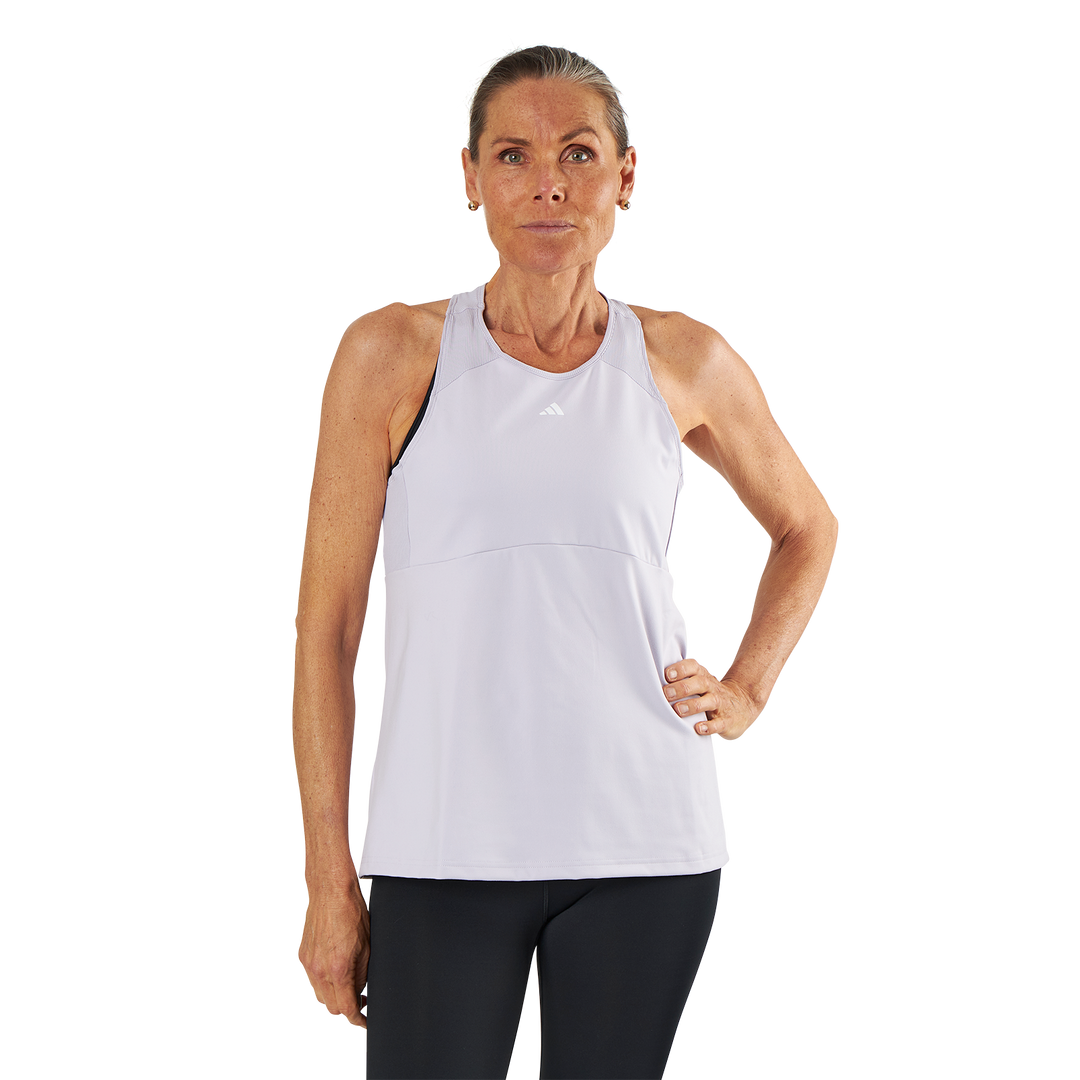 Studio Tank Top Sildaw/White