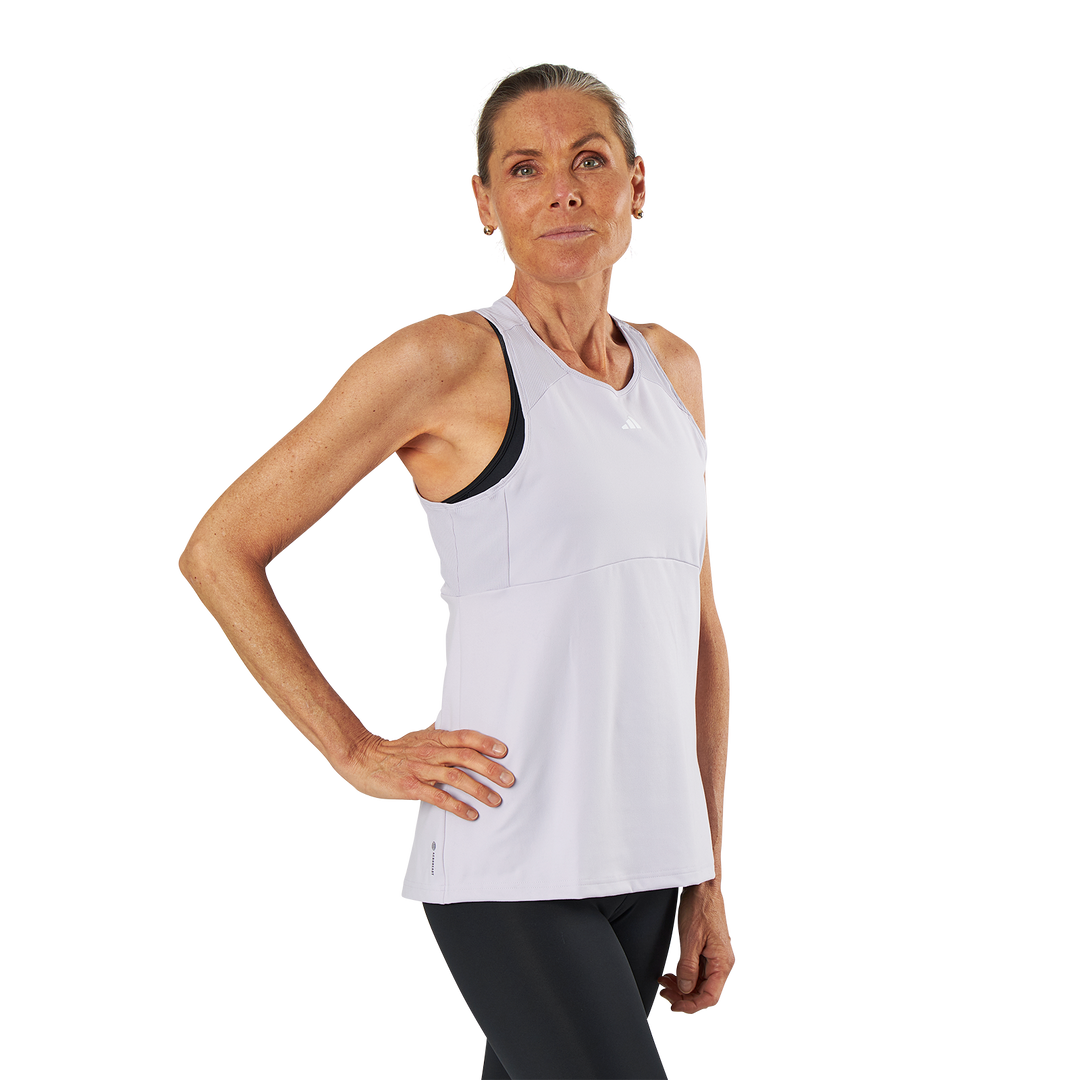Studio Tank Top Sildaw/White