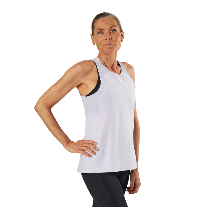 Studio Tank Top Sildaw/White