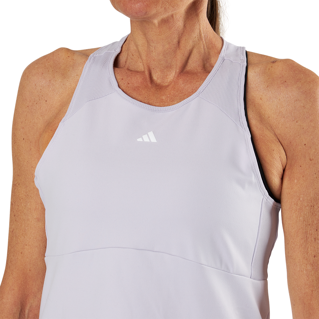 Studio Tank Top Sildaw/White