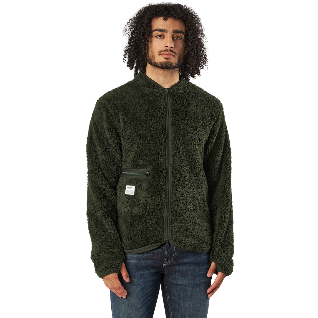 Fleece Jacket Army Green