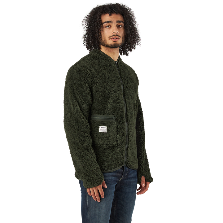 Fleece Jacket Army Green