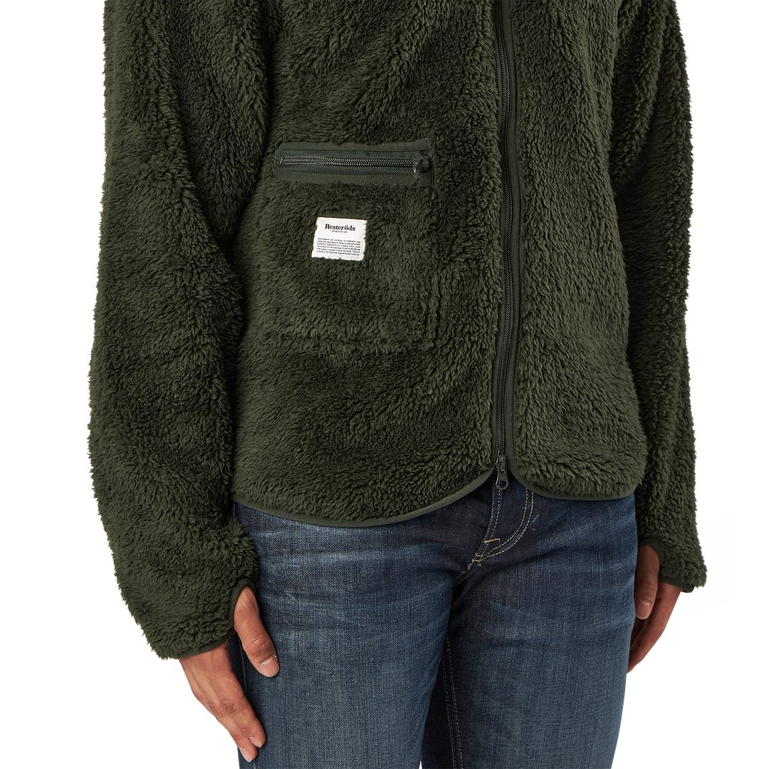 Fleece Jacket Army Green