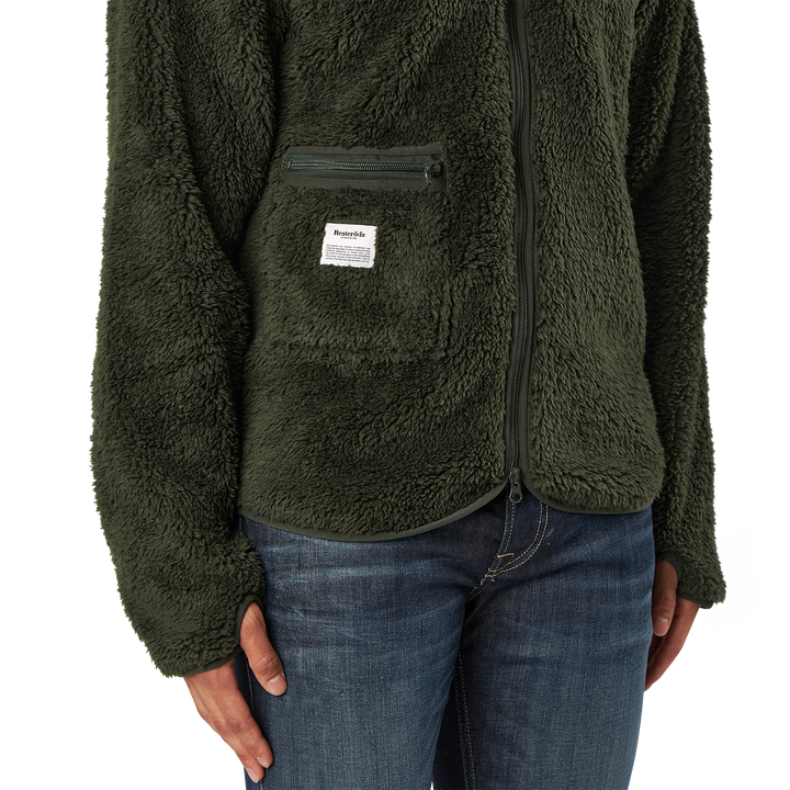 Fleece Jacket Army Green
