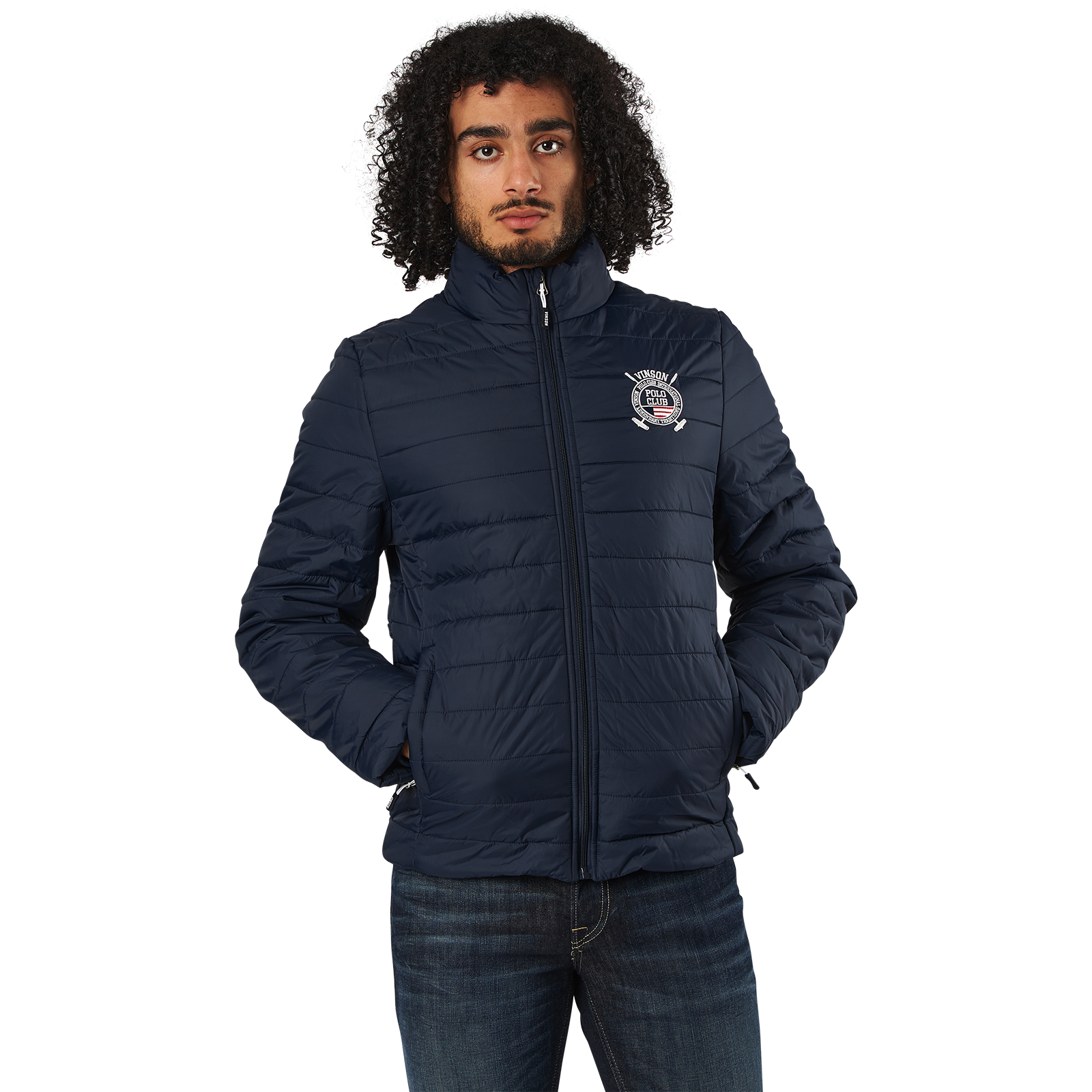 Vinson Polo Club Kole Jacket Blue Sportamore