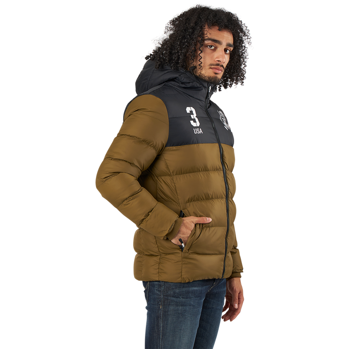 Vance Jacket Black/Green