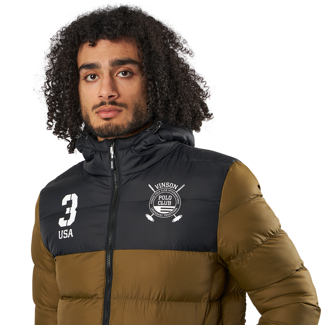 Vance Jacket Black/Green